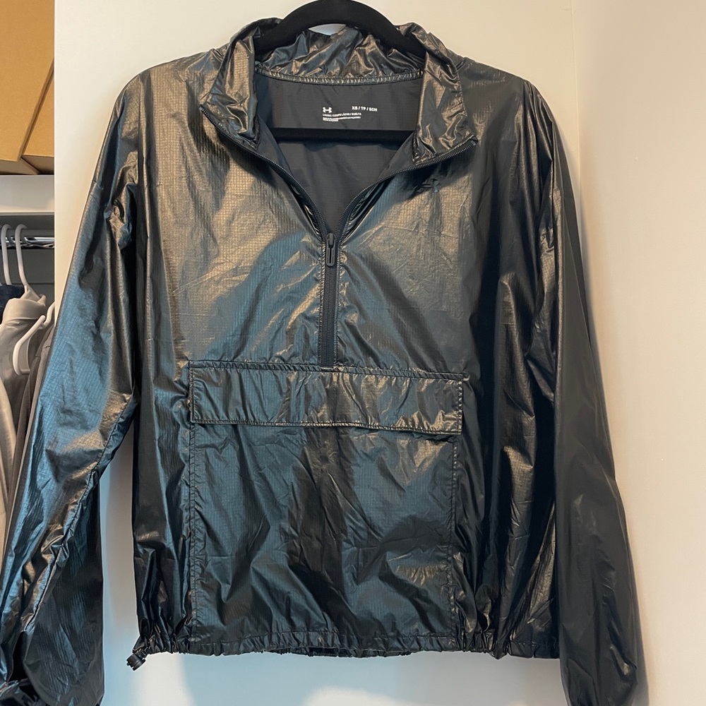 Under Armour Black Windbreaker Jacket